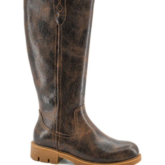 Women's Espresso Brown Gallop Riding Boots Corkys Size 6 NWT - Picture 2 of 6